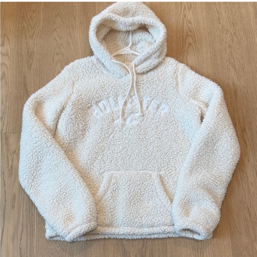 Hollister Cream Fleece Hoodie
